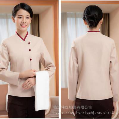 山东临沂物业保洁服订做 保洁员工作服订制 保洁服生产厂家